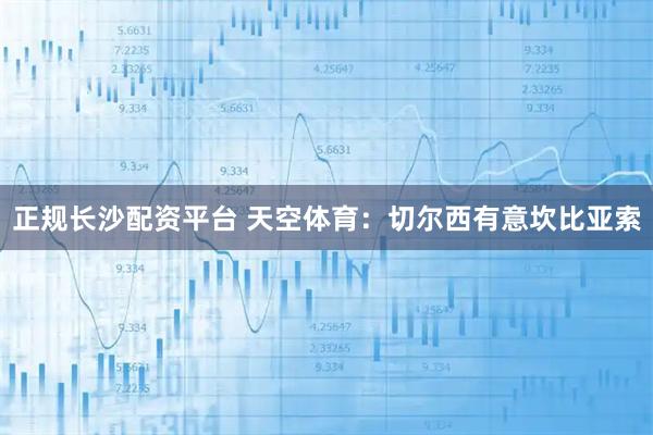 正规长沙配资平台 天空体育：切尔西有意坎比亚索